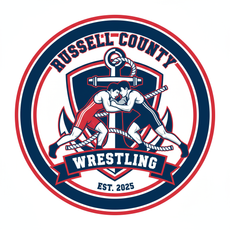 change anchor bay text to russell county. change est. 1988 text to est. 2025