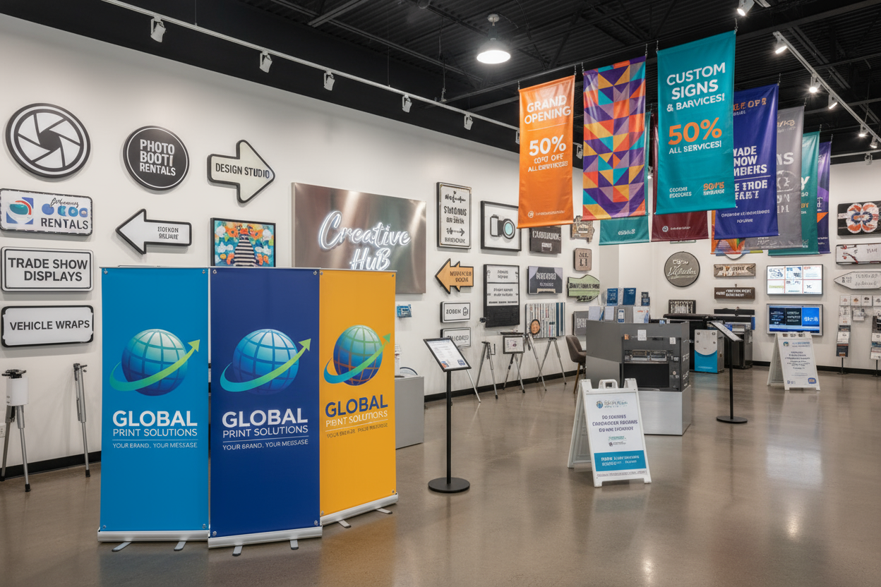 custom signs and banners